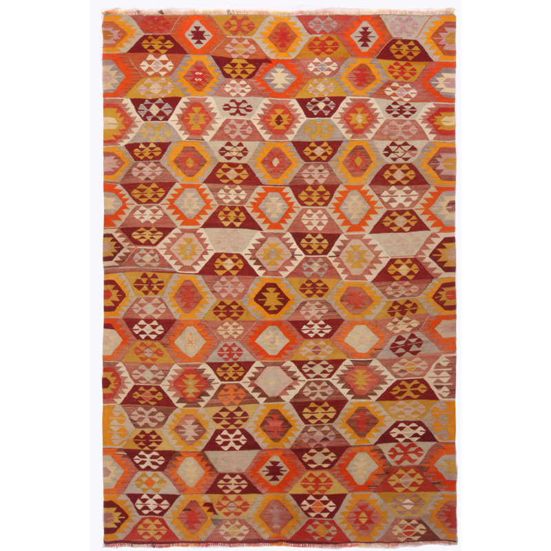 One-of-a-Kind 5'3" X 8'5" Flatweave Area Rug