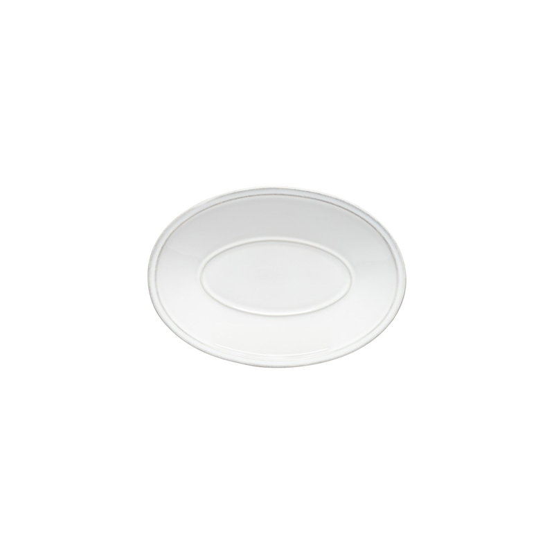 Friso Stoneware Platter, 1" H x 8" L x 5.5" W