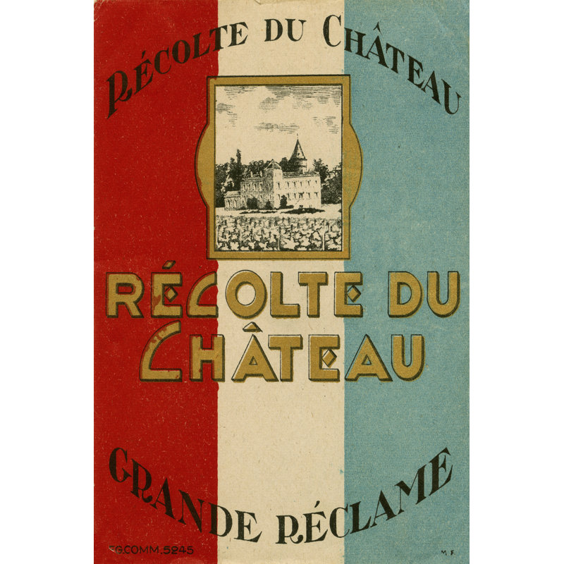 Recolte Du Chateau - Wrapped Canvas Art Prints, 46cm H x 30cm W x 3.8cm D