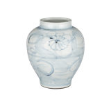 Ming-Style Countryside Large Preserve Pot