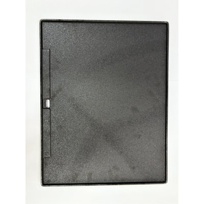 Plaque de cuisson carrée en fonte 18 po x 14 po réversible, plate et inégale, facile à entretenir, idéale pour le steak