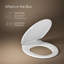 Brevia Toilet Seat with Quick-Release Hinges and Grip-Tight Bumpers-559542288-613614078
