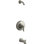 Kohler Bancroft Rite-Temp Bath and Shower Valve Trim with Metal Lever Handle and Slip-Fit Spout, Less Showerhead