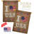 Double Sided 40'' H x 28'' W Polyester Independence Day Flag Set