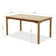 Sonlin Rectangular Teak Outdoor Dining Table