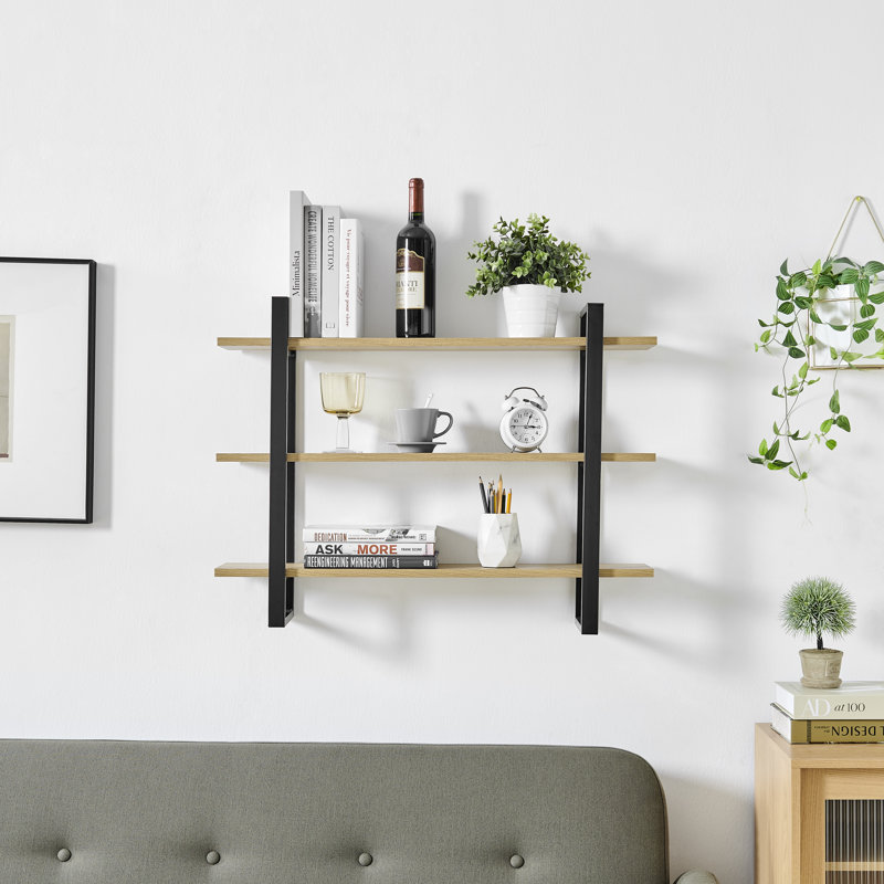 Manfreda 3 Tier Floating Accent Shelf