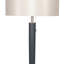 Mease 160cm Matt Black Traditional Floor Lamp