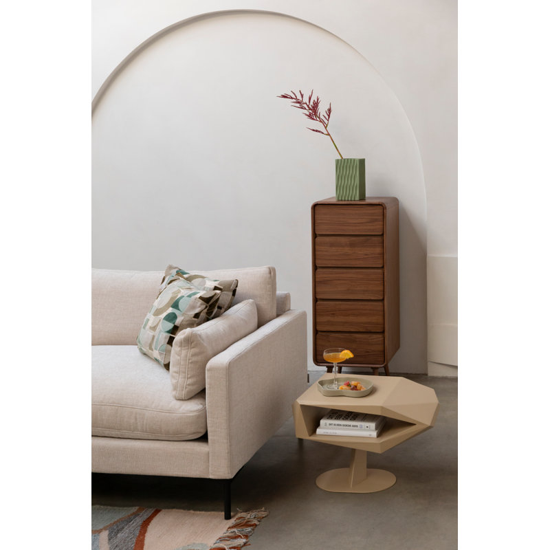 End Table, Beige