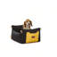 Siège d'appoint de voiture pour chien, siège de voyage portable pour petits chiens et chats, avec laisse de sécurité, base antidérapante, tissu doux lavable, compatible avec les sièges avant et arrière de voiture