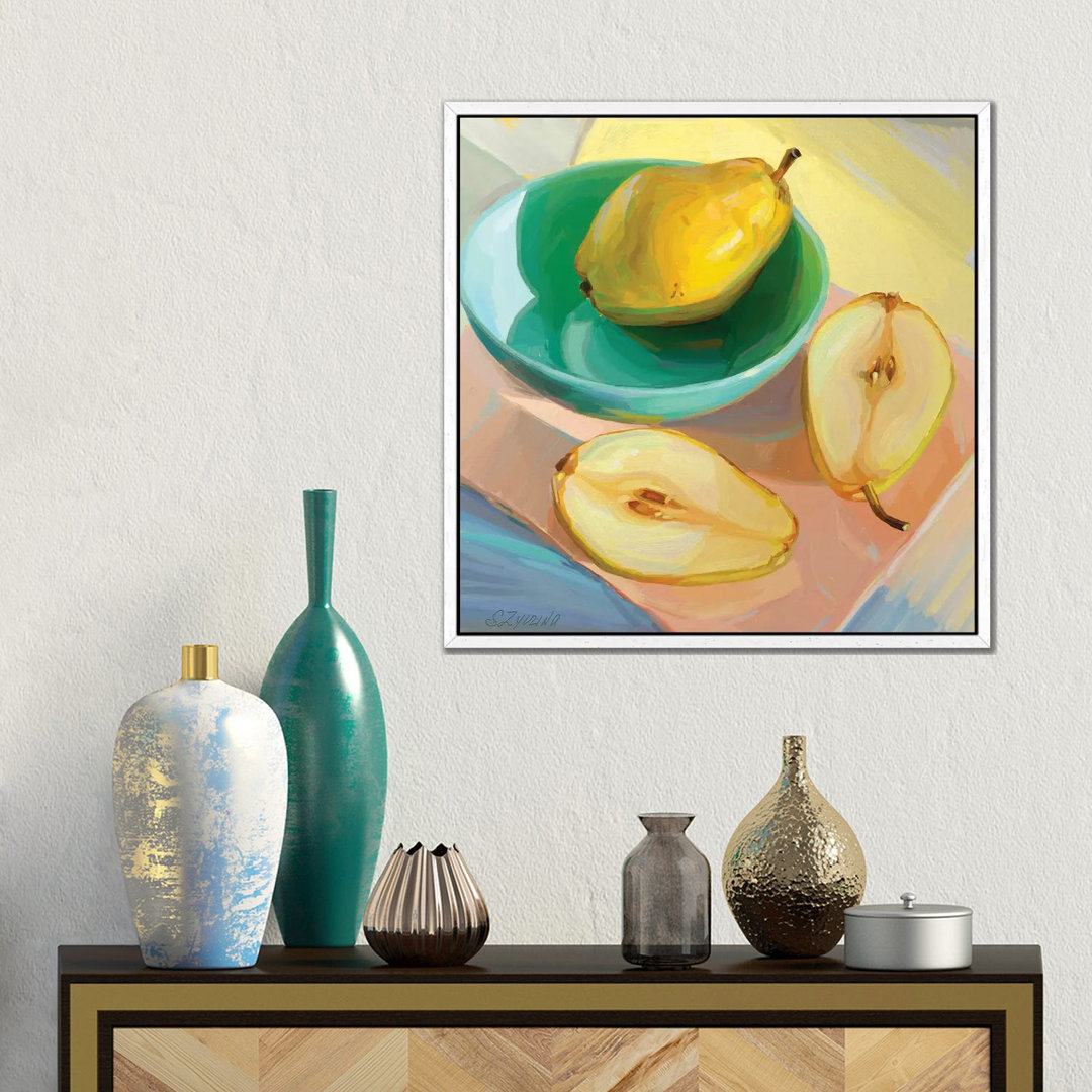 Pair Of Pears von Svetlana Zyuzina - Gallery-Wrapped Canvas Giclée on Canvas