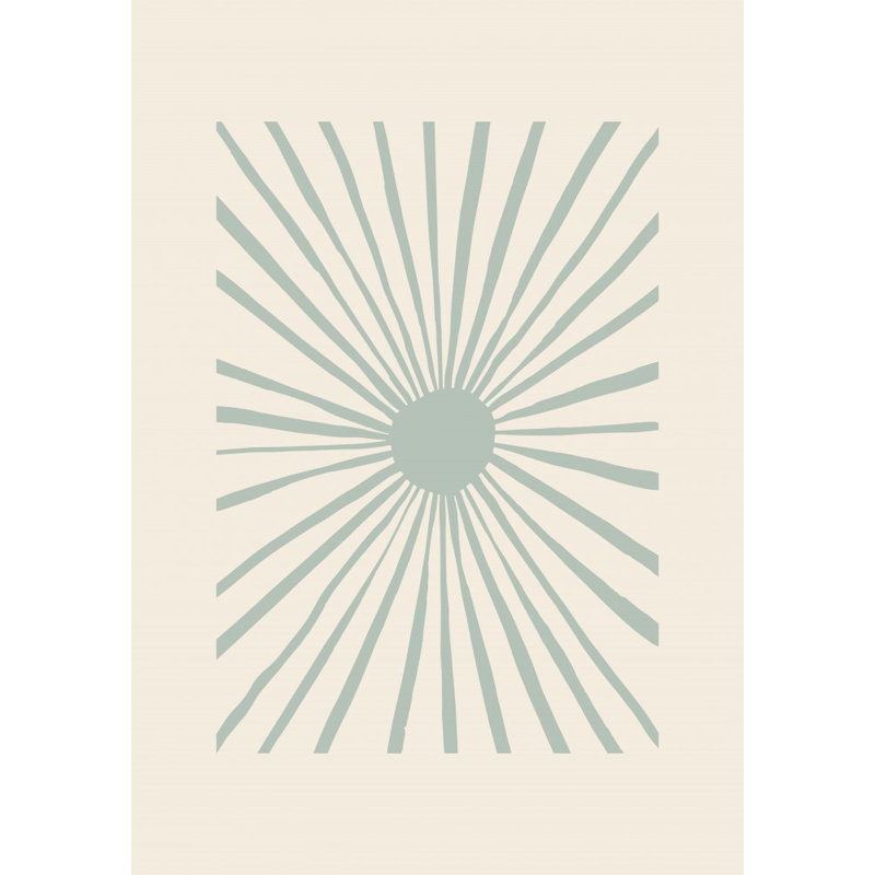The Sun, 50.8cm H x 76.2cm W
