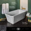 Belshire 66 In. Acrylic Freestanding Bathtub