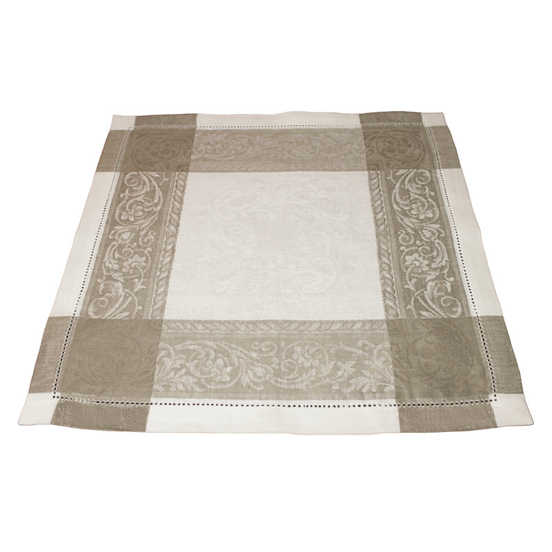 Linen Floral Square Napkin