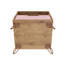 Table de chevet rose