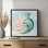Reproduction d'art «High Tide Shell» par Nicole DeCamp