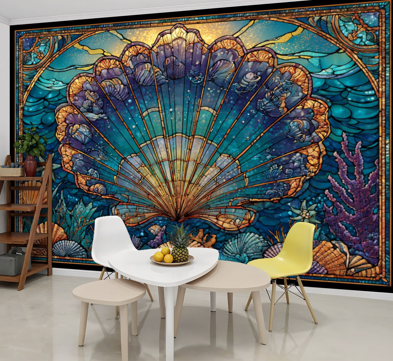 Red Barrel Studio Coastal Peel and Stick Wallpaper Magical Ocean ...