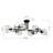 Glass LED Semi Flush Mount