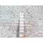 11'10"x14'10" Green Erased Design Wool Silk Hand Knotted Oversized Rug AFAEC75243ED4DEBAFB1FE7540114C73