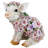 Flower Power Pig Statue