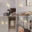 2-Light LED Flush Mounted Wall Sconce-1755354492