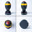 Missile-Shaped Resin Storage Box Decorative Desktop Figurine