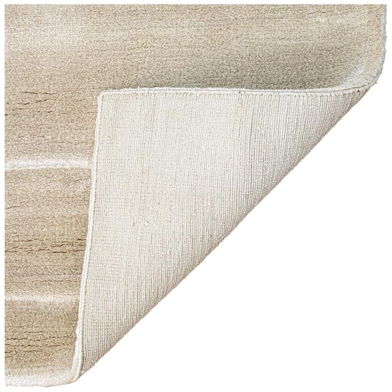 Hand Knotted Area Rug in Taupe