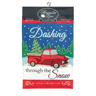 Bunkley Double Sided Polyester Christmas Garden flag