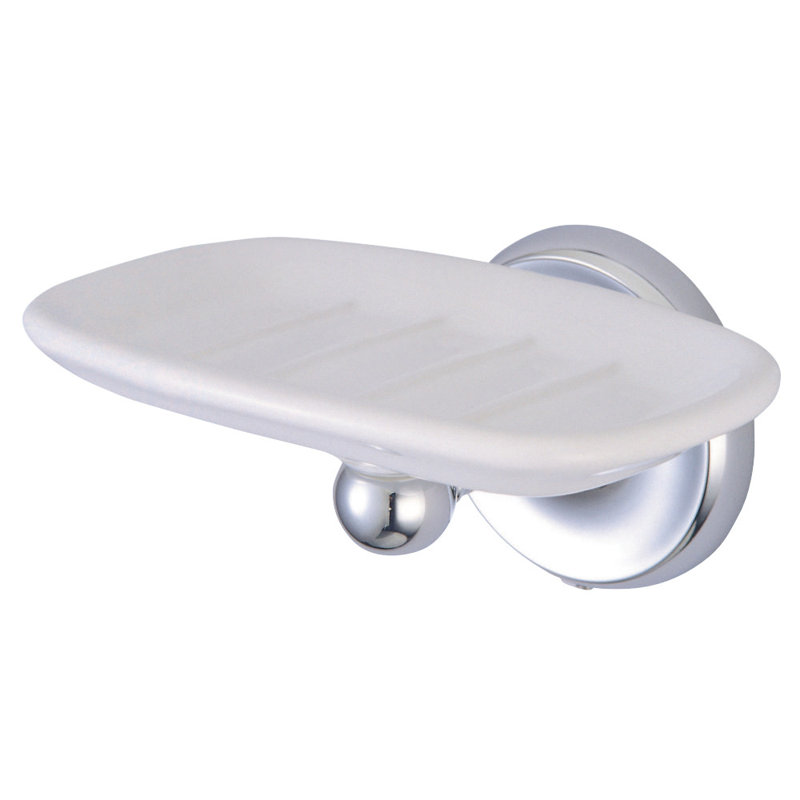 Porte-savon, Chrome poli