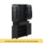 Armoire de rangement pour salle de bain avec portes et tiroir, plusieurs espaces de rangement, tablette réglable, noir-996616428