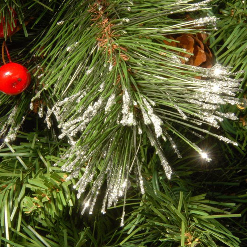 Faux Lighted Spruce 30'' Wreath