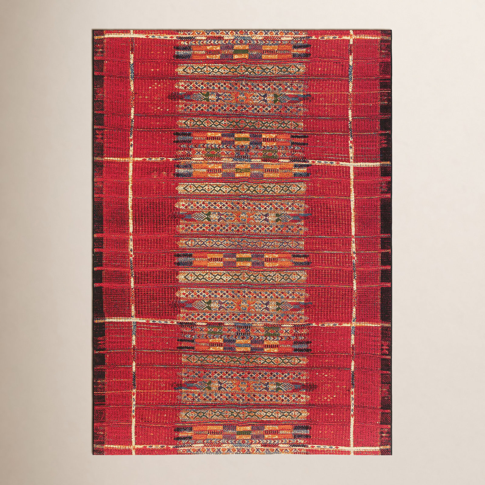 Sesena Indoor/Outdoor Rug, Rectangle 6'6" x 9'4"