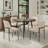 Upholstered Parsons Side Chair Dining Chair-1285722815