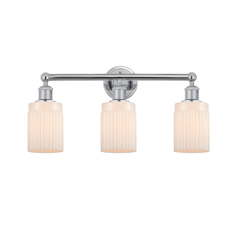 Kamena 3 - Light Dimmable Vanity Light, Matte White, Polished Chrome