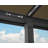 Palram - Canopia Olympia 9' 8" D x 20' W Polycarbonate Aluminum Stationary Patio Awning Gray/Bronze-32240033-32240029