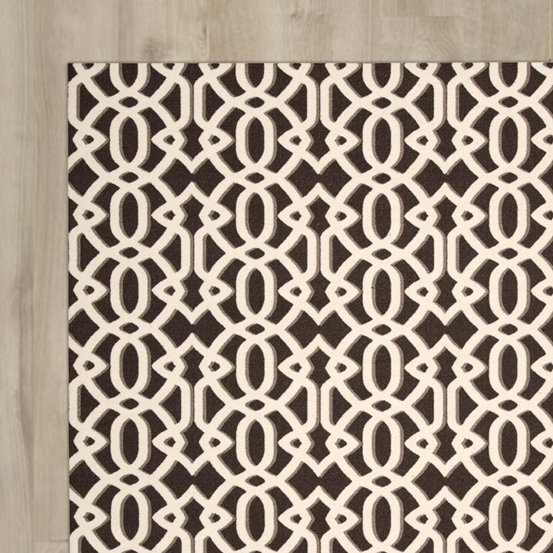 Mayer Geometric Indoor Rug, Rectangle 4' x 6'