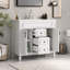 Meuble-lavabo avec rangement en résine 35,99 po-94400006