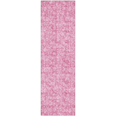 Premium Machine Washable Prisco Blush Rug