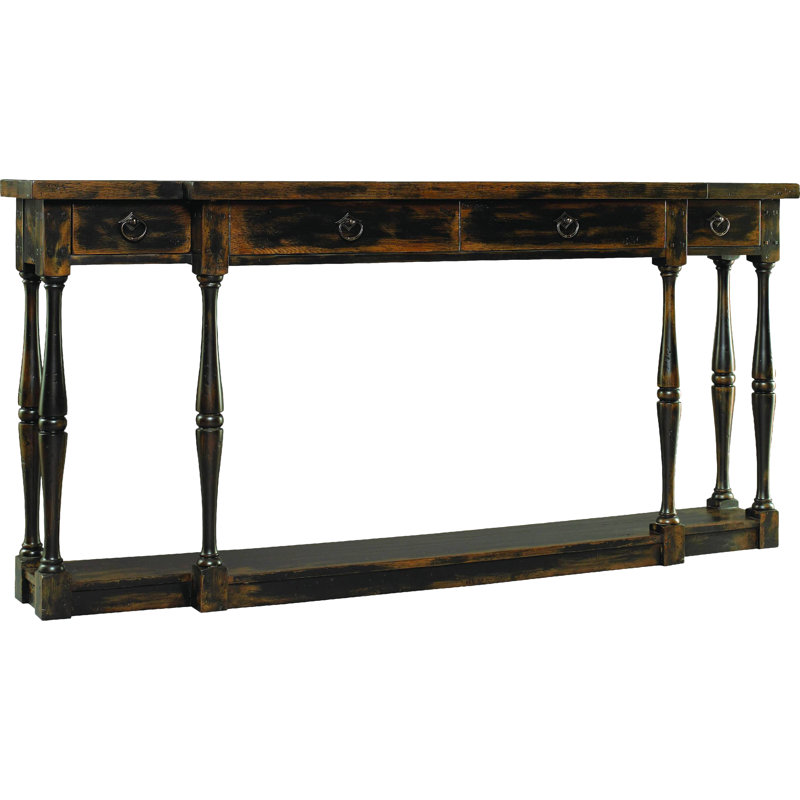 Sanctuary 72" Console Table, Black