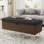 Banc de rangement avec repose-pieds rembourré Milos-299881992