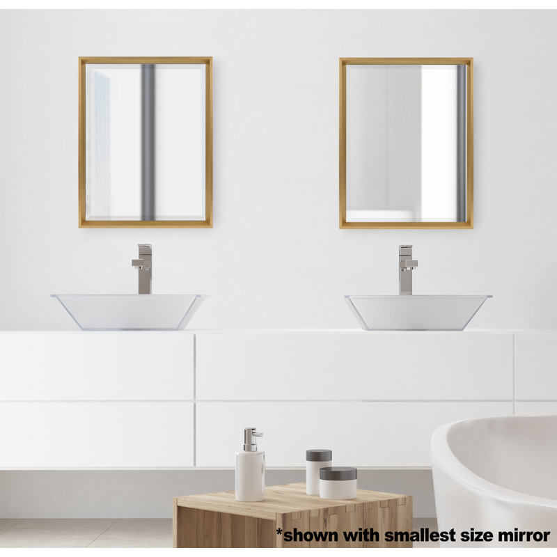 Ovey Mirror, 29.5" x 23.5", Gold
