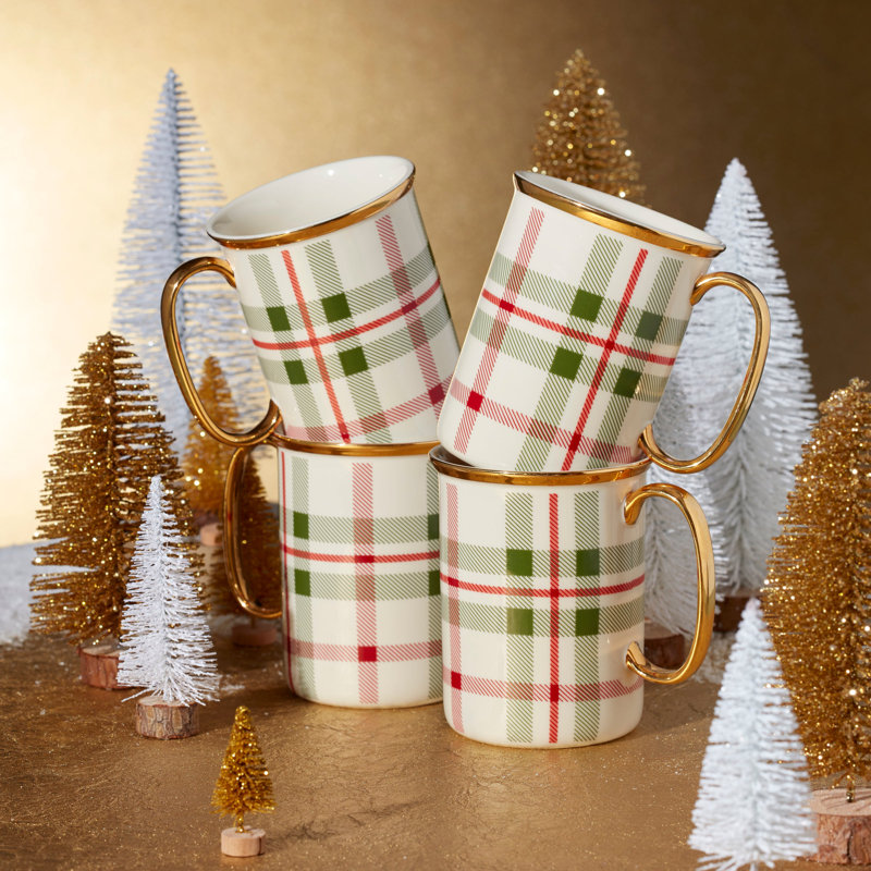 Ensemble de 4 tasses Holiday