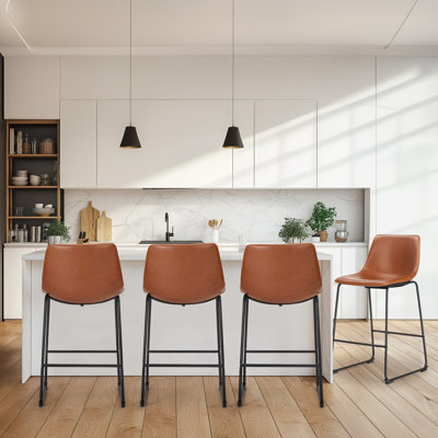Modern Upholstered Dining Stool