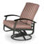 Chaise de patio pivotante avec coussin Askar-19643657-19643666-19643689