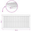 Table Top Solid Acacia Wood Garden Furniture DIY Replacement Tabletop-1509154248-1509154251