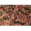 Tapis de surface en laine noir/rose 6 pi 1 po x 9 pi 4 po one-of-kind-noué la main Bellwood