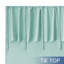 Recycled Cotton Blend Ruffle Tie-Top Curtain Pair-755824752-755824748