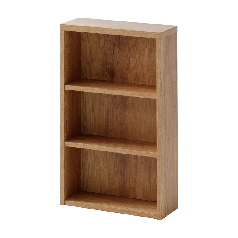 Mclean 3 Piece Wood Cube Shelf, Oak