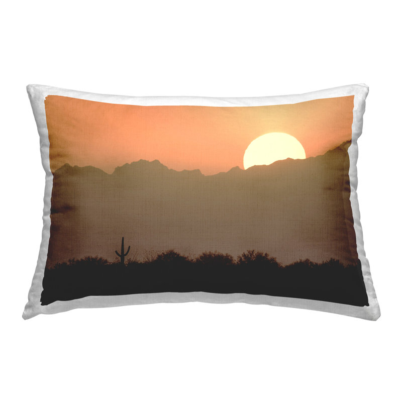 Coussin Sunlit Desert Cactus