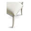White Upholstered Dining Chair