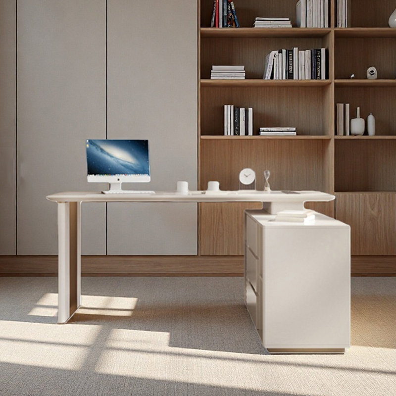 Bureau simple avec tiroir pour ordinateur, H 29,53 po x l 55,12 po x P 47,24 po